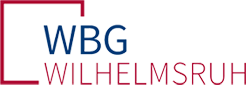 Logo WBG Wilhelmsruh, Link zur Startseite